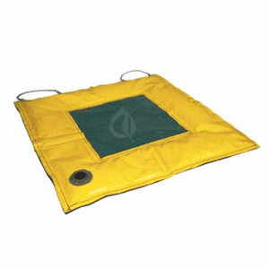 Gel filled weighted drain cover 1.2m x 1.2m with carry bag for spill containment and drain protection by Spill Kits