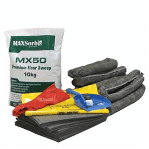 MX-30 flooring kit includes bags of sand, gravel, and gravel for 120L General Purpose Complete refill.